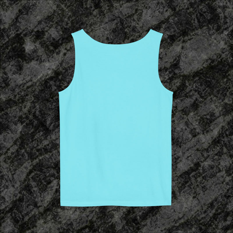 Signature Flow Knot Tank Top – Pink Logo Edition