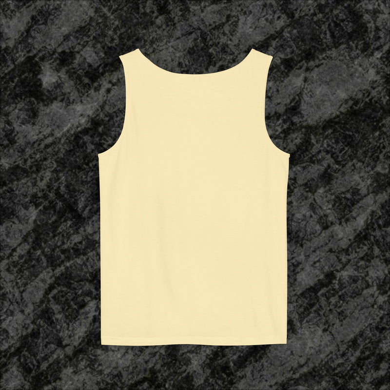 Signature Flow Knot Tank Top – Pink Logo Edition