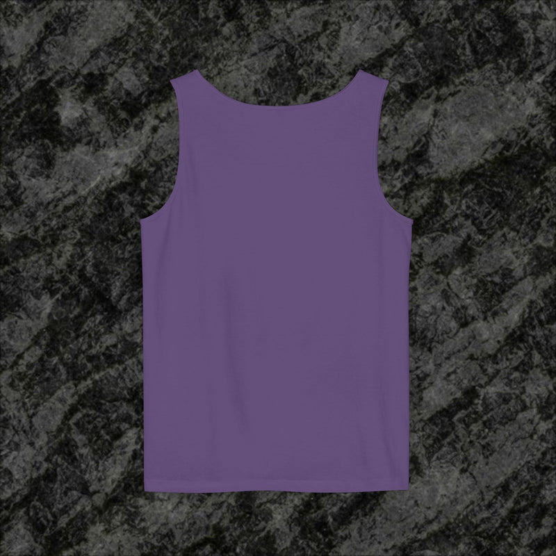 Signature Flow Knot Tank Top – Pink Logo Edition