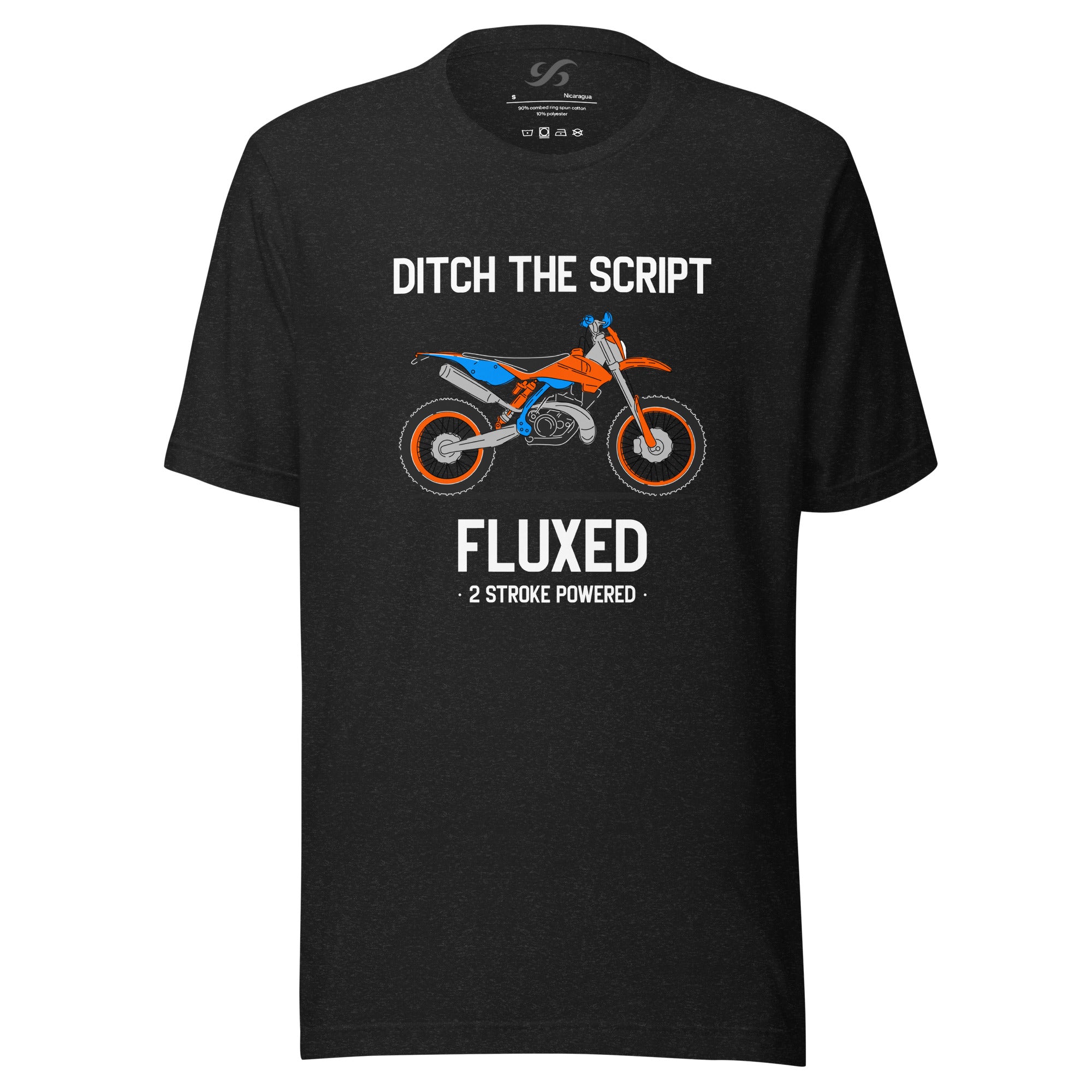 Ditch The Script Graphic Tee - Premium Cotton T-Shirt | FLUXED
